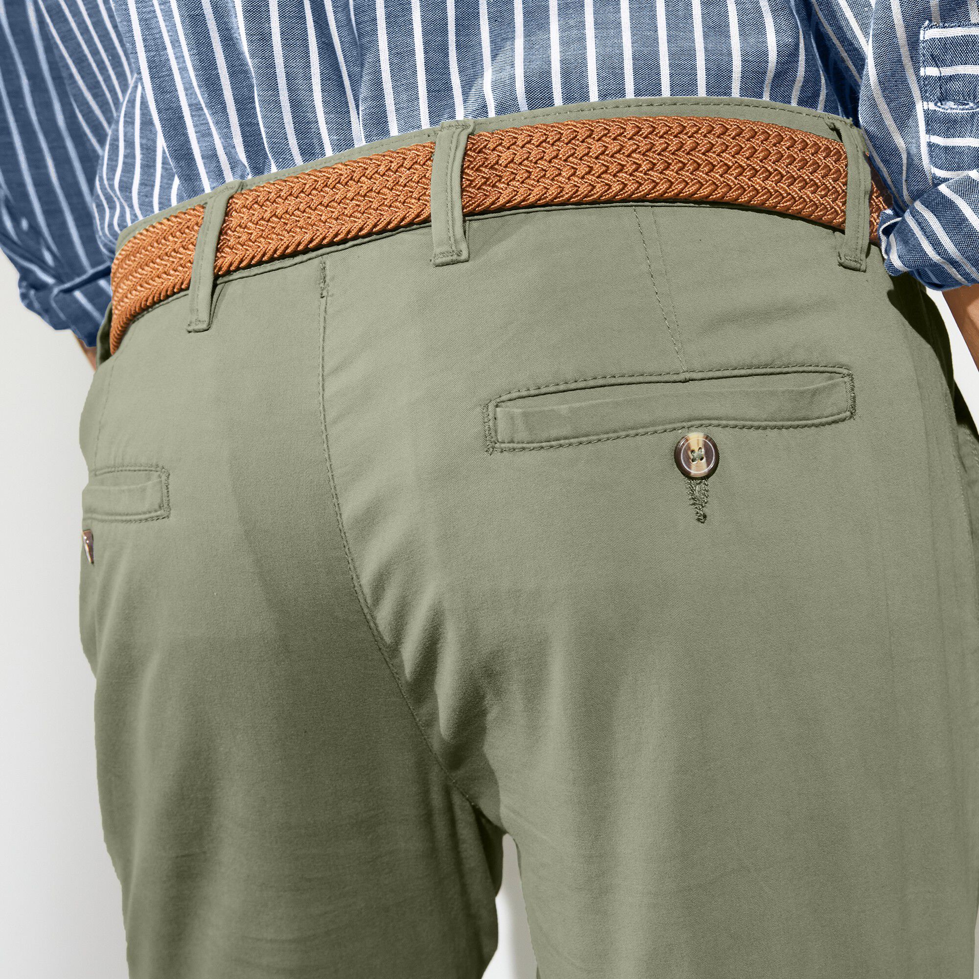 Pantalon chino toile sergé