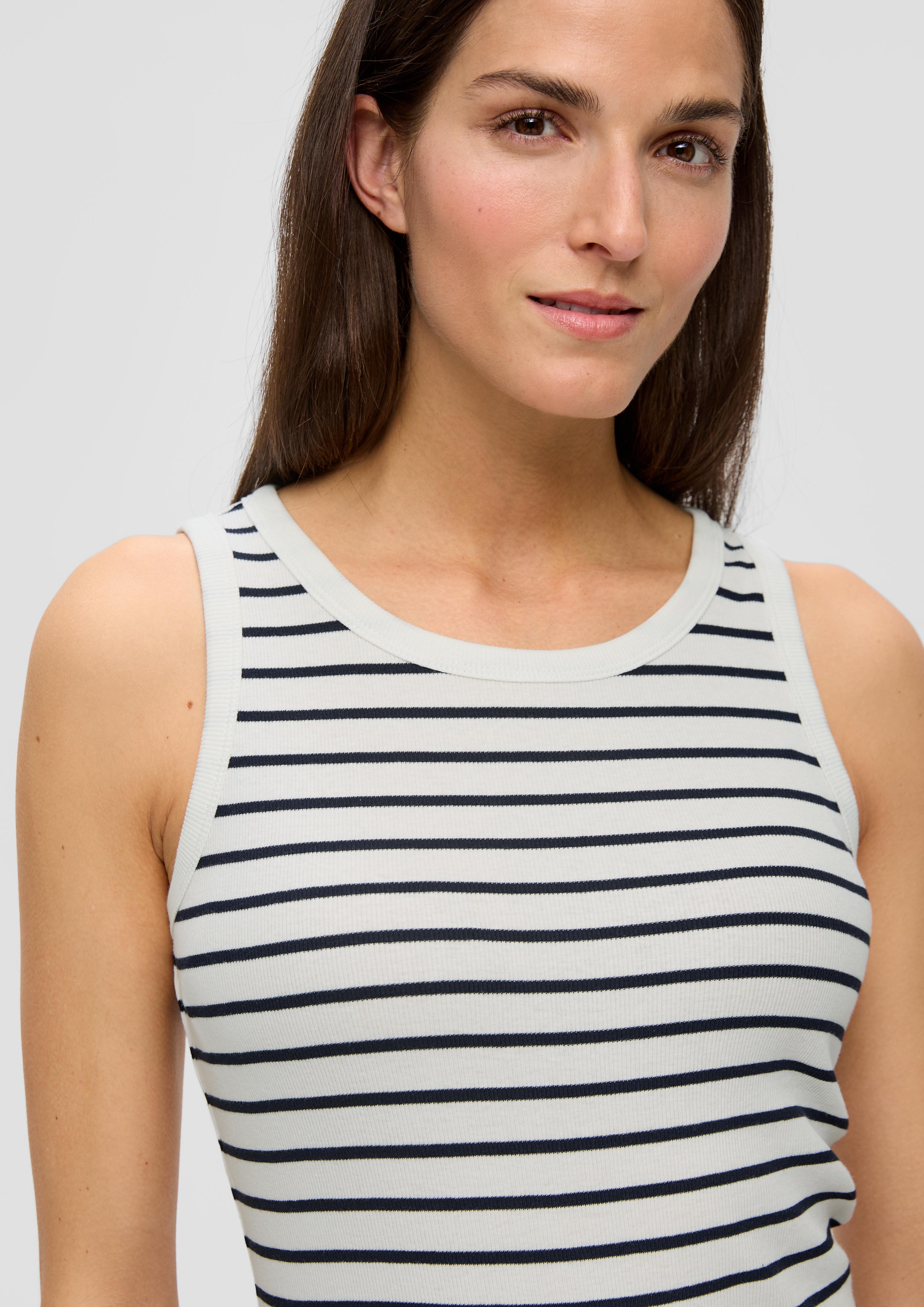 Tanktop mit Rippstruktur  2142121-02H2