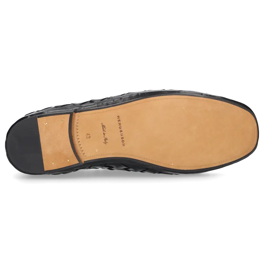 Henderson - Loafer GUINEA Nappaleder - schwarz