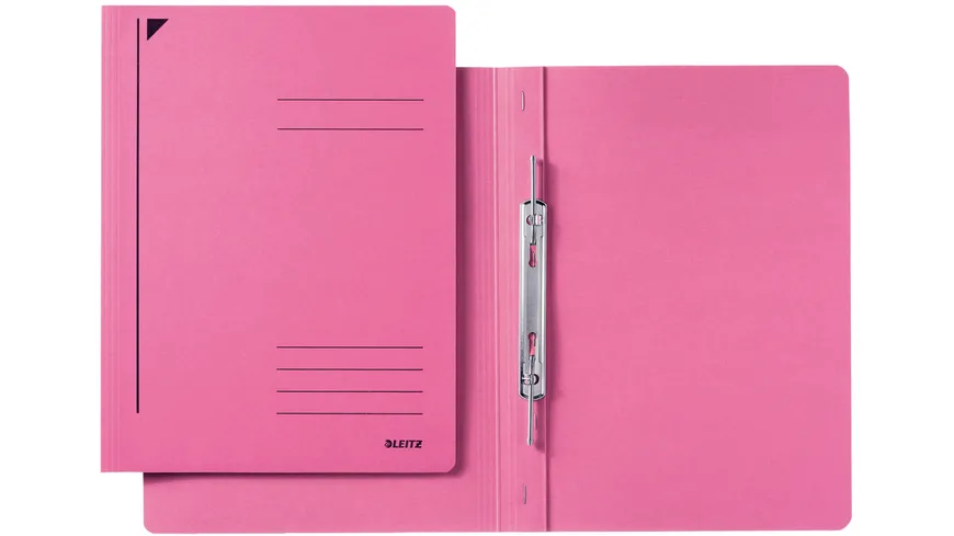 LEITZ Spiralhefter A4 Pappe pink pink