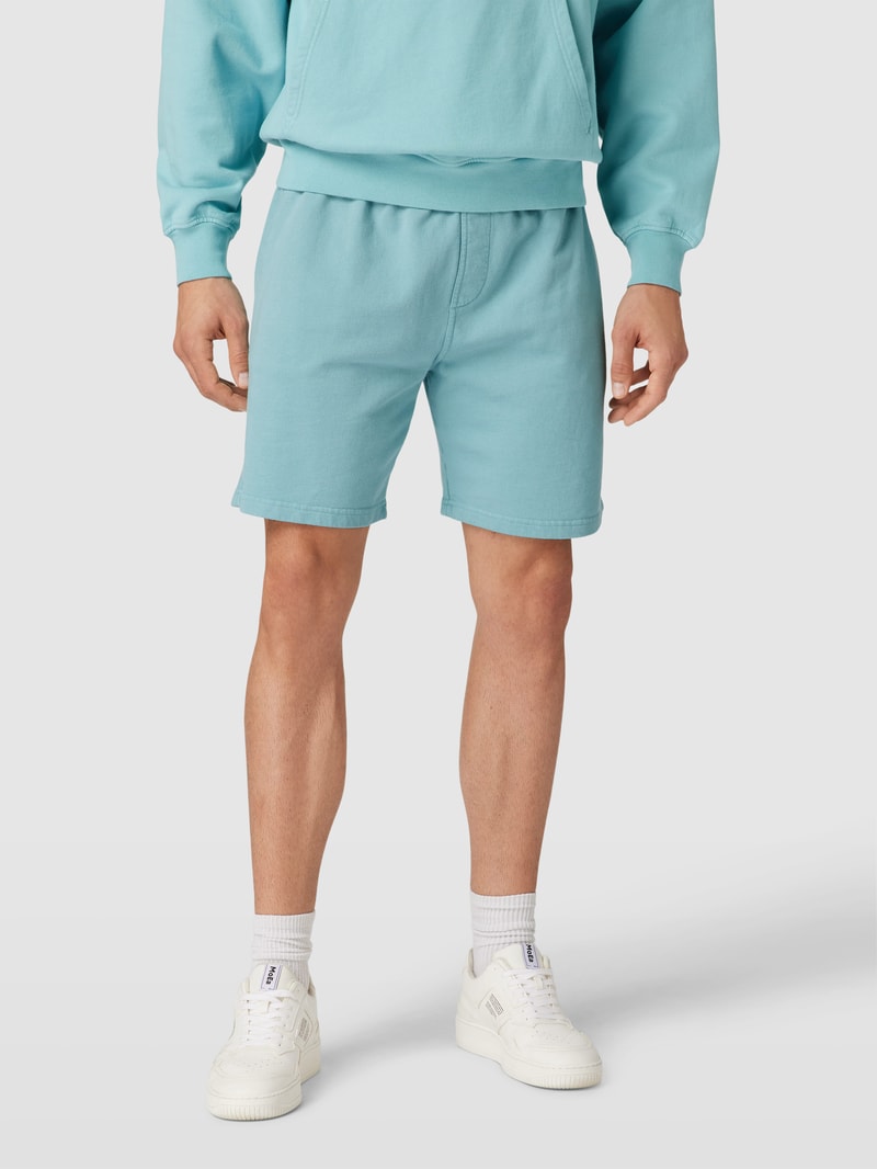 Herren Sweatshorts mit elastischem Bund in mint