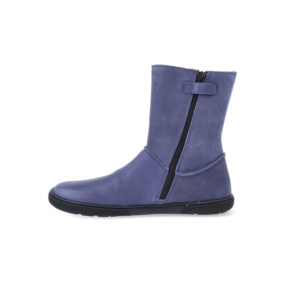 Koel4kids Fina Blue 08L002.231-110 blaue Barfuß-Halbstiefel