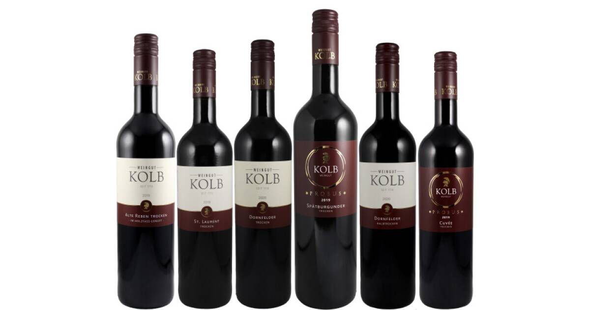Rotweinprobierpaket- Trocken von mk-Weine / Weingut Kolb günstig bei wein.de kaufen