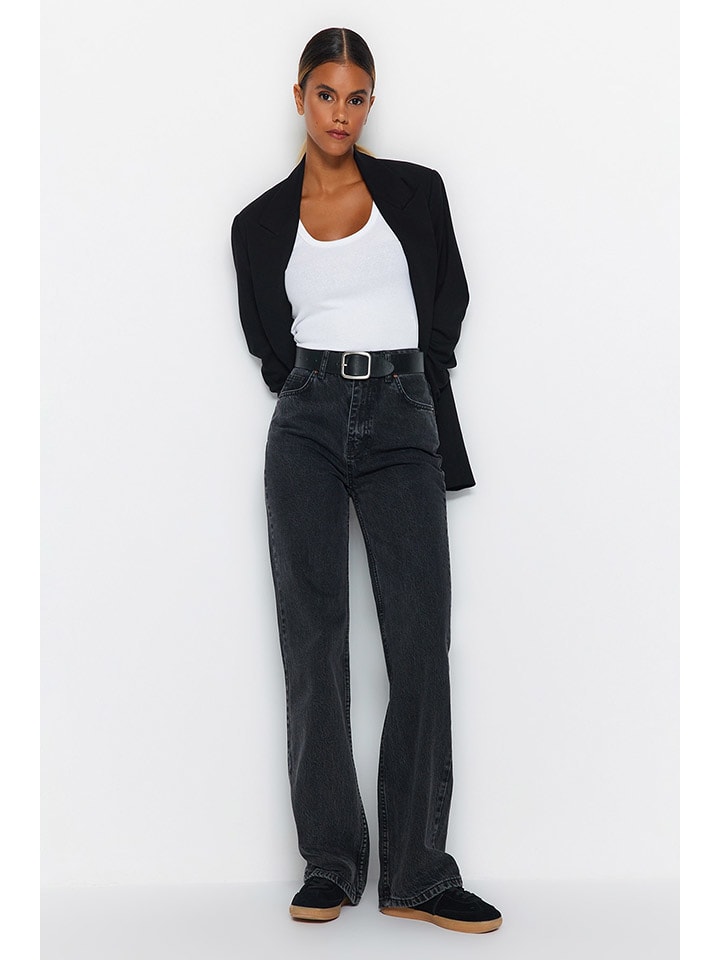 trendyol Jeans - Comfort fit - in Schwarz günstig kaufen