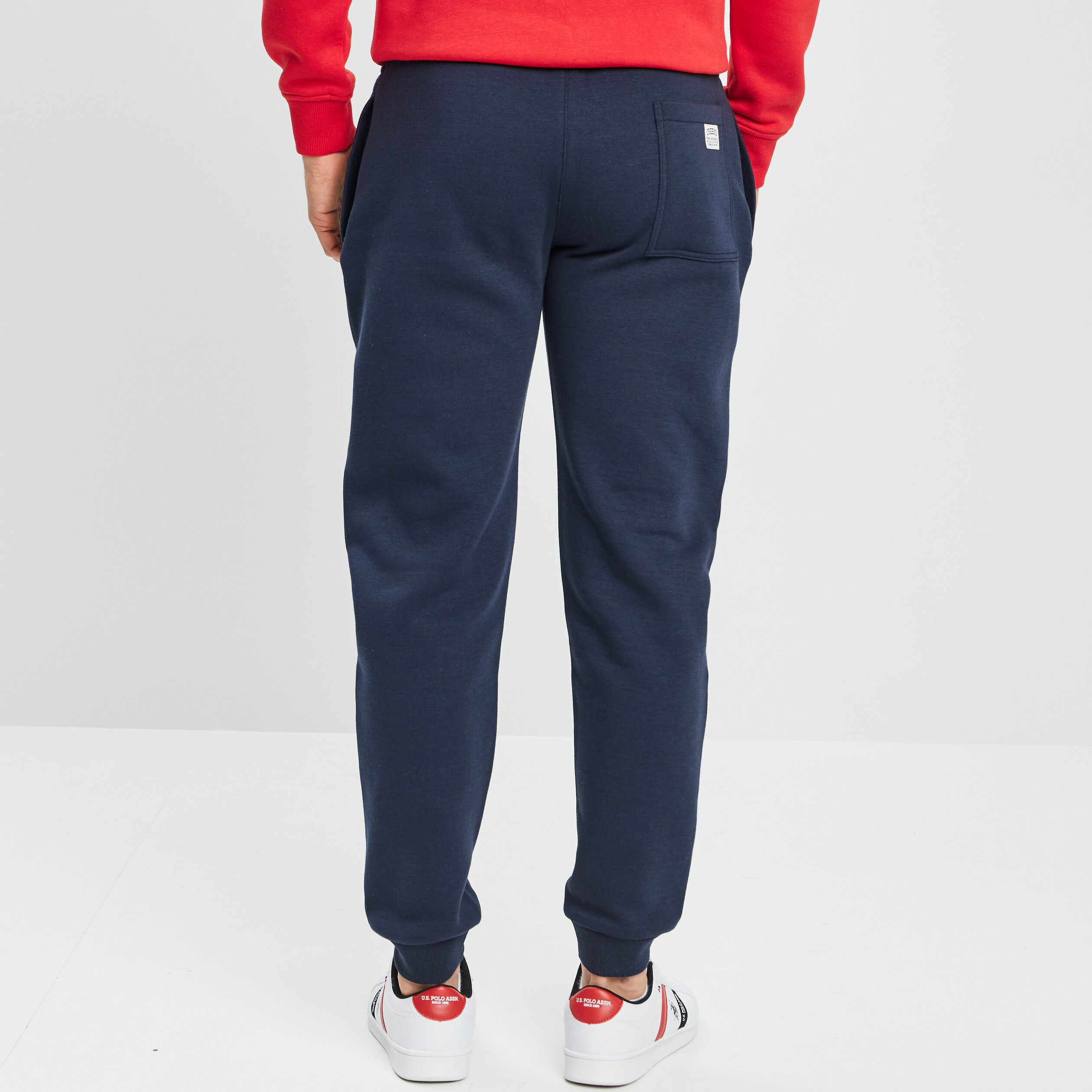 Pantalon jogging ajusté Creeks bleu marine homme | La Halle