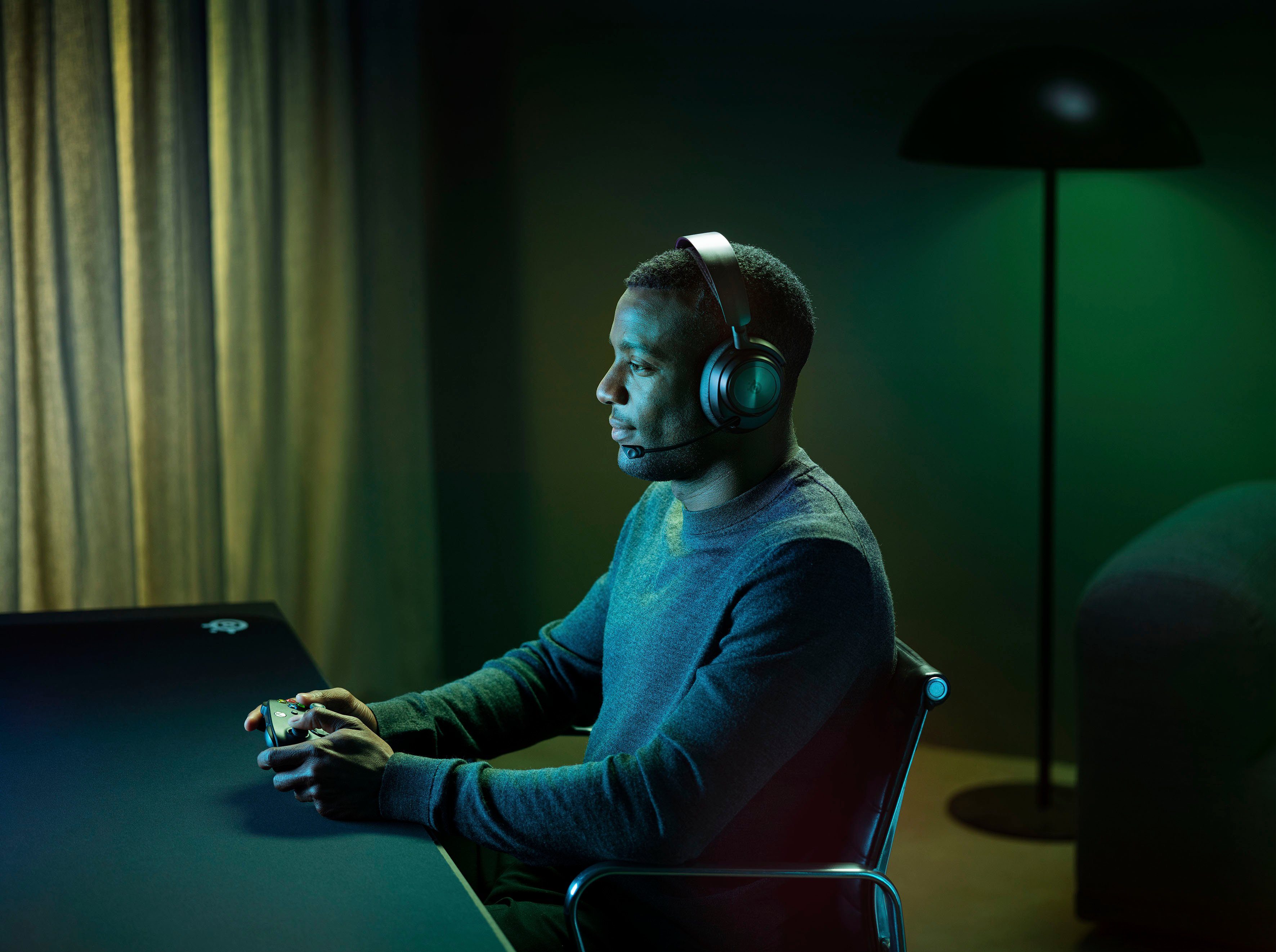 SteelSeries Arctis Nova Pro Wireless X Gaming-Headset (Mikrofon abnehmbar, Noise-Cancelling, Bluetooth, Wireless)