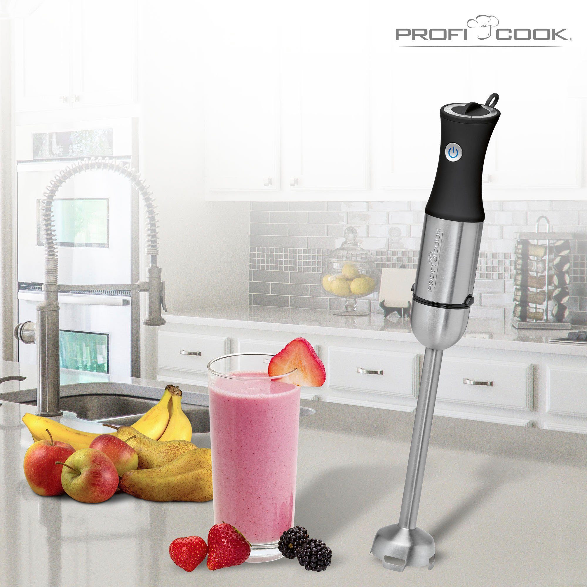 ProfiCook Stabmixer PC-SMS 1220 inox, 1000 W