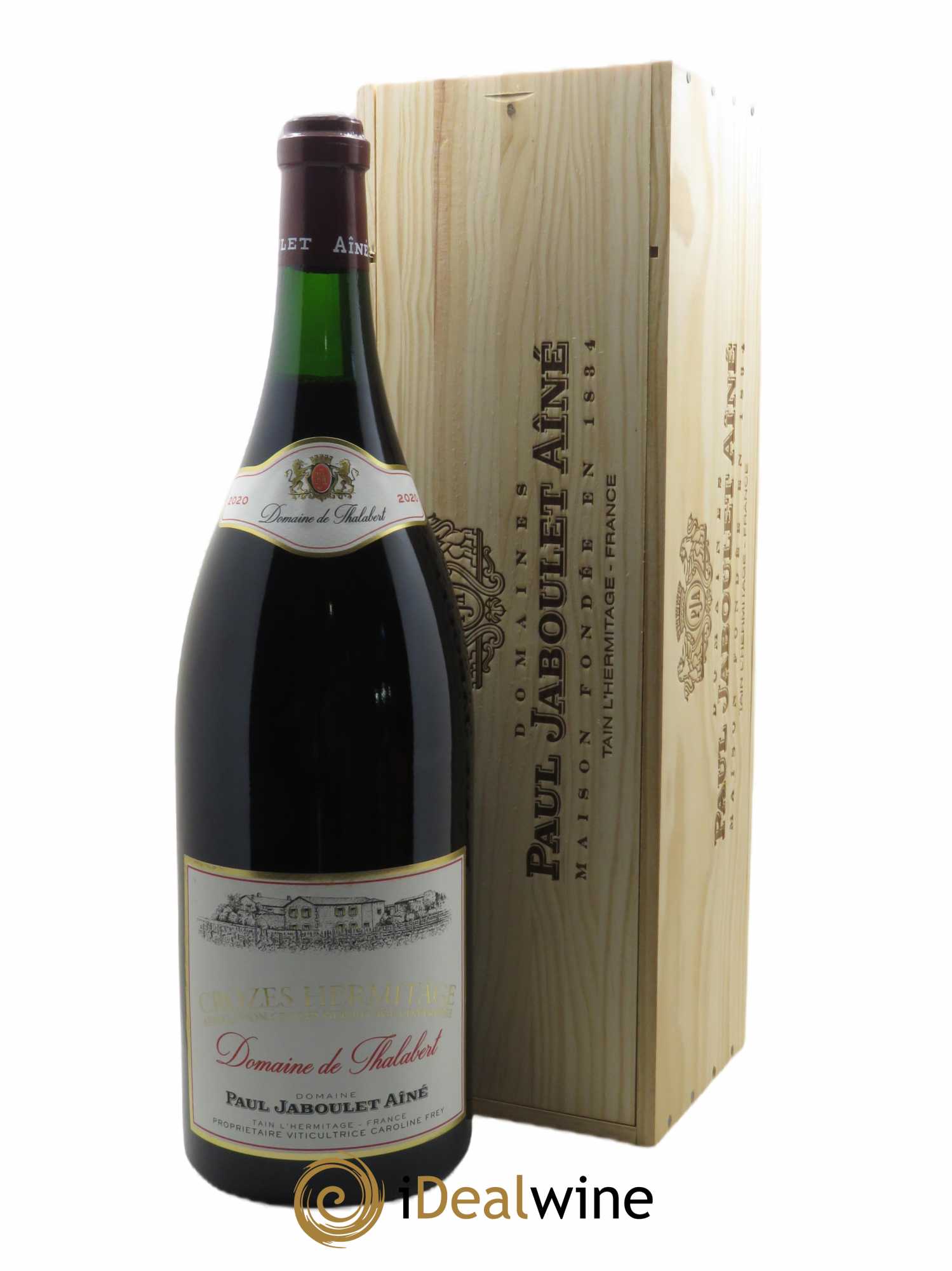 Crozes-Hermitage Domaine de Thalabert Paul Jaboulet Ainé  2020 - Lot de 1 Double-magnum
