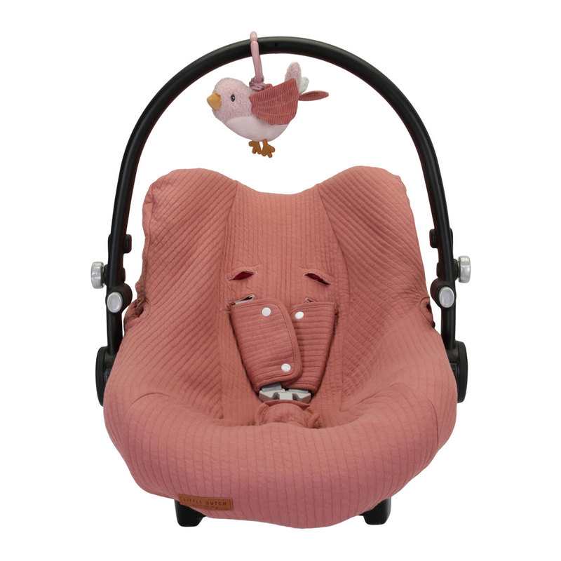 Peluche oiseau vibrant à suspendre Little Dutch