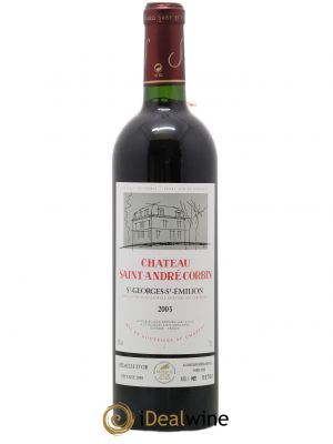Saint Georges-Saint-Emilion Saint André Corbin 2003 - Lot de 1 Bouteille