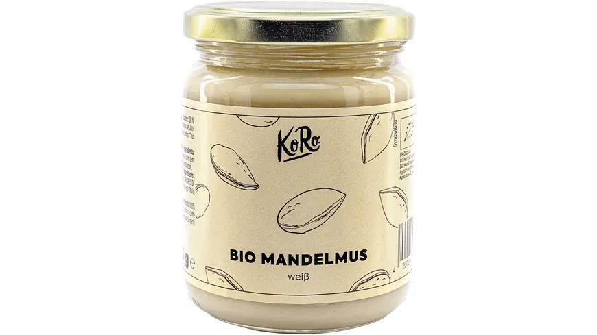 KoRo Bio Mandelmus weiß 250 g