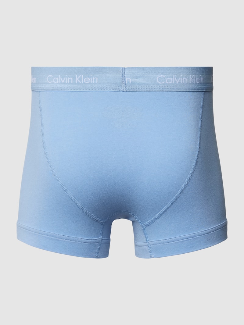 Trunks mit Label-Stitching im 5er-Pack in petrol