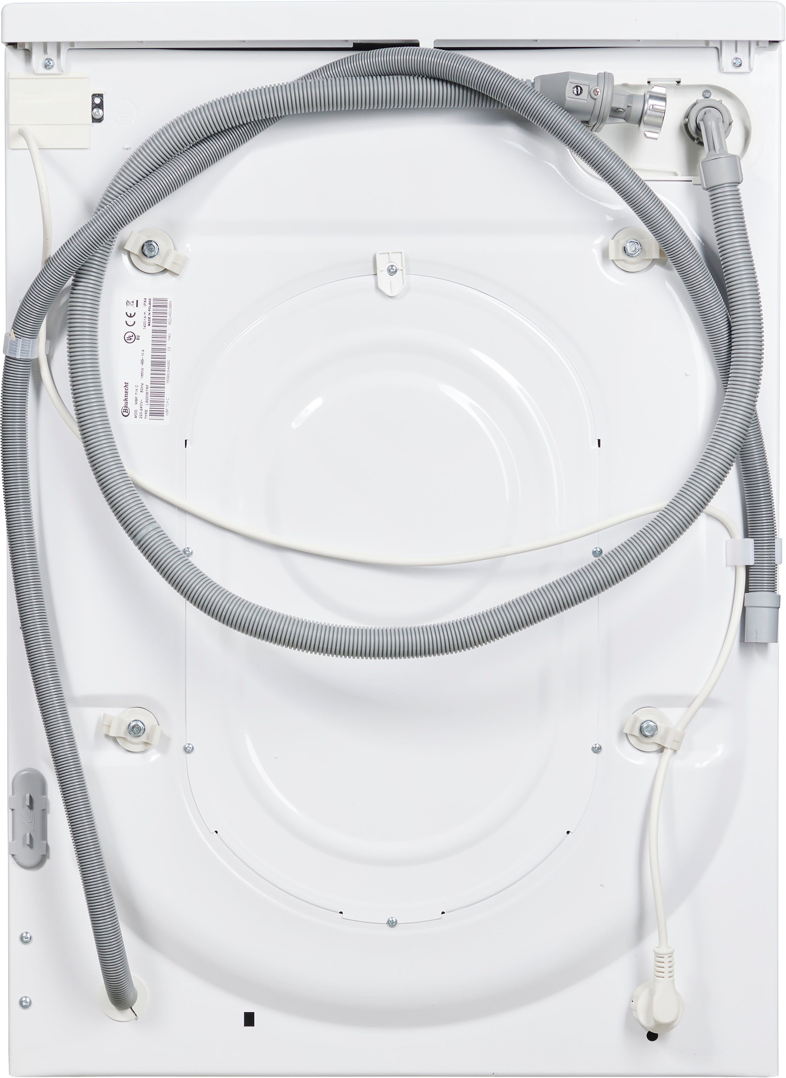 BAUKNECHT Waschmaschine WBP 714 B, 7 kg, 1400 U/min