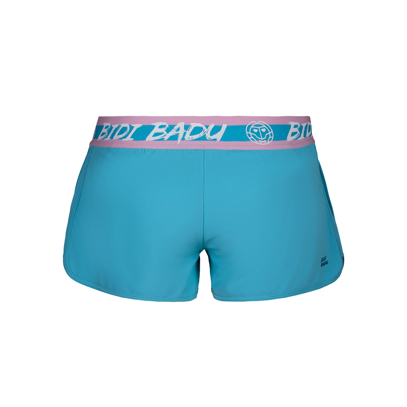 Tiida Tech 2in1 Shorts Damen - Türkis, Weiß