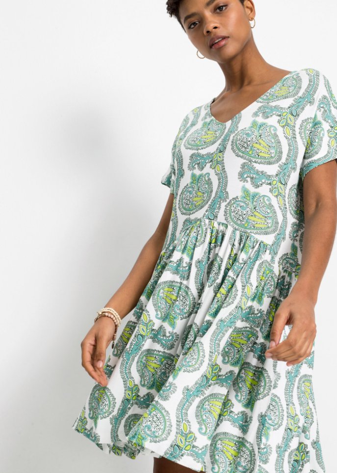 Shirtkleid mit Fledermausärmeln