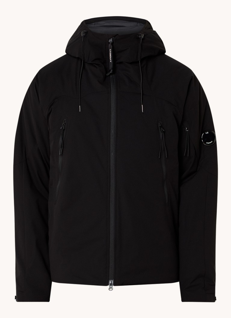 Jaqueta acolchoada CP Company com bolsos com zíper.