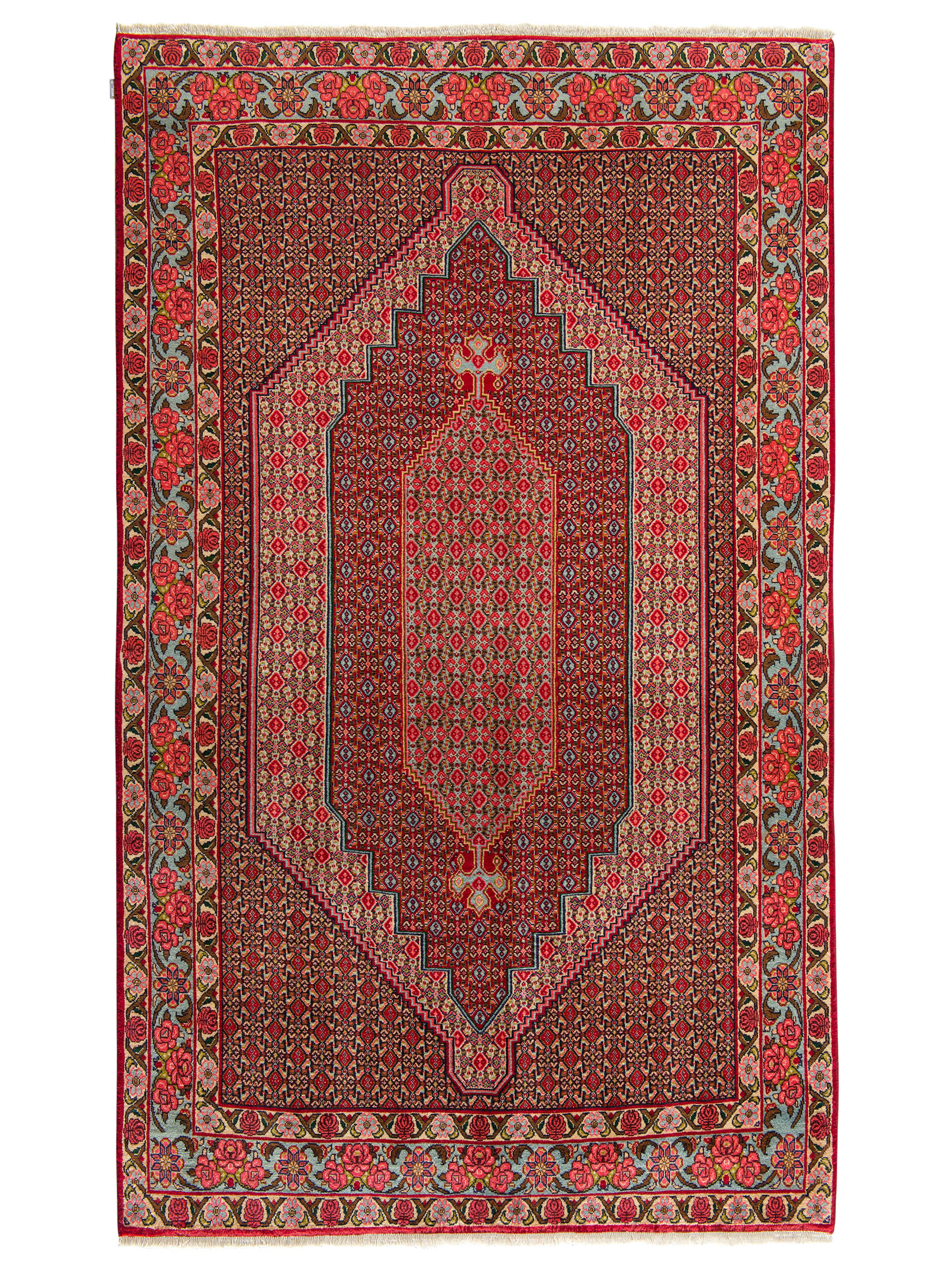 Senneh ca. 146 x 242 cm, Unikat / Einzelstück