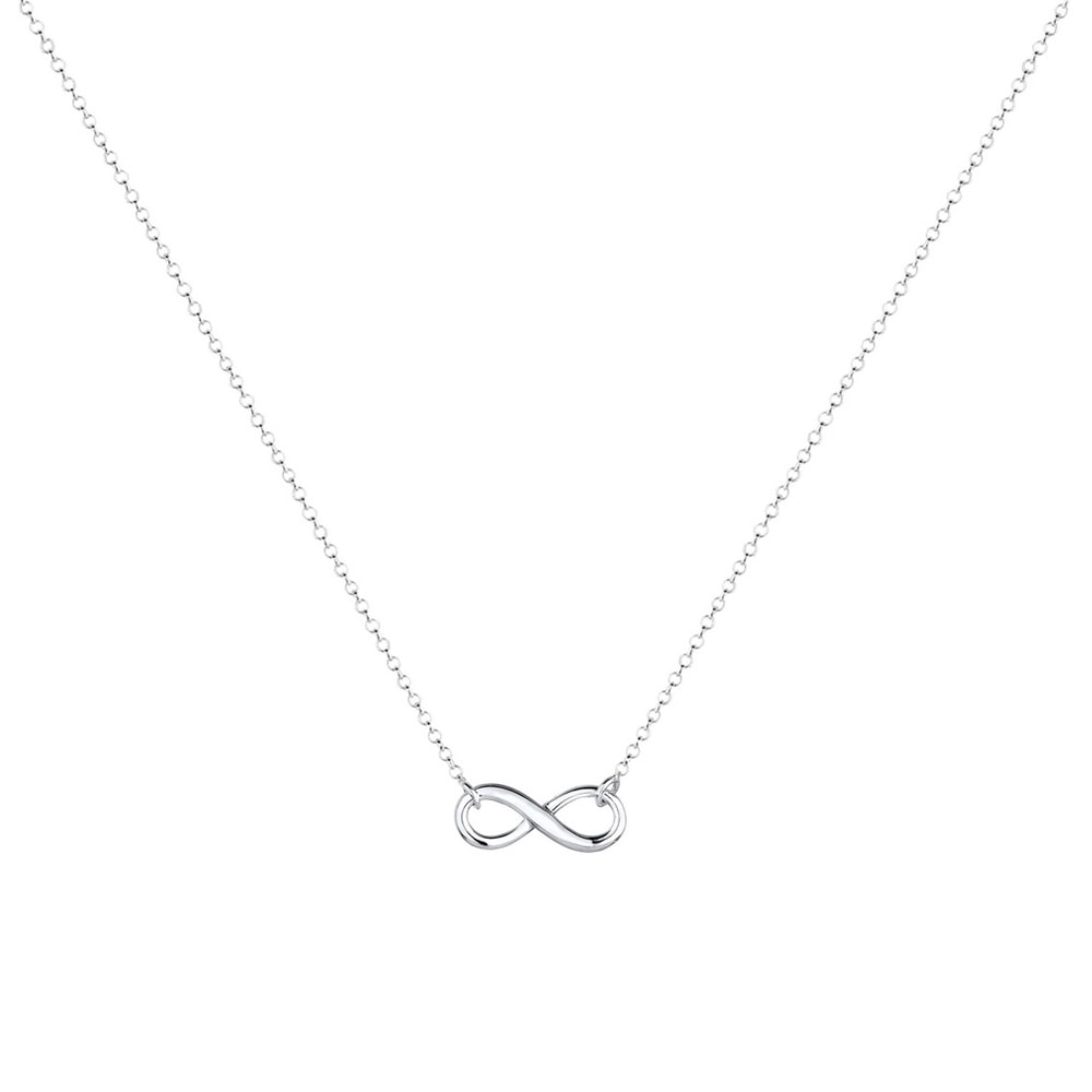 Elli Elli Collier Femmes Infinité Symbole Eternité en Argent Sterling 925 collier