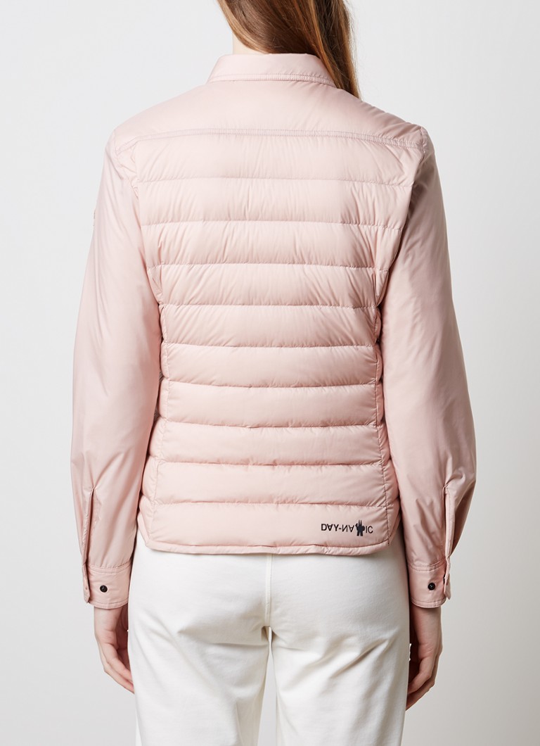 Moncler pūkaina jaka ar dūnu pildījumu un rāvējslēdzēja kabatām