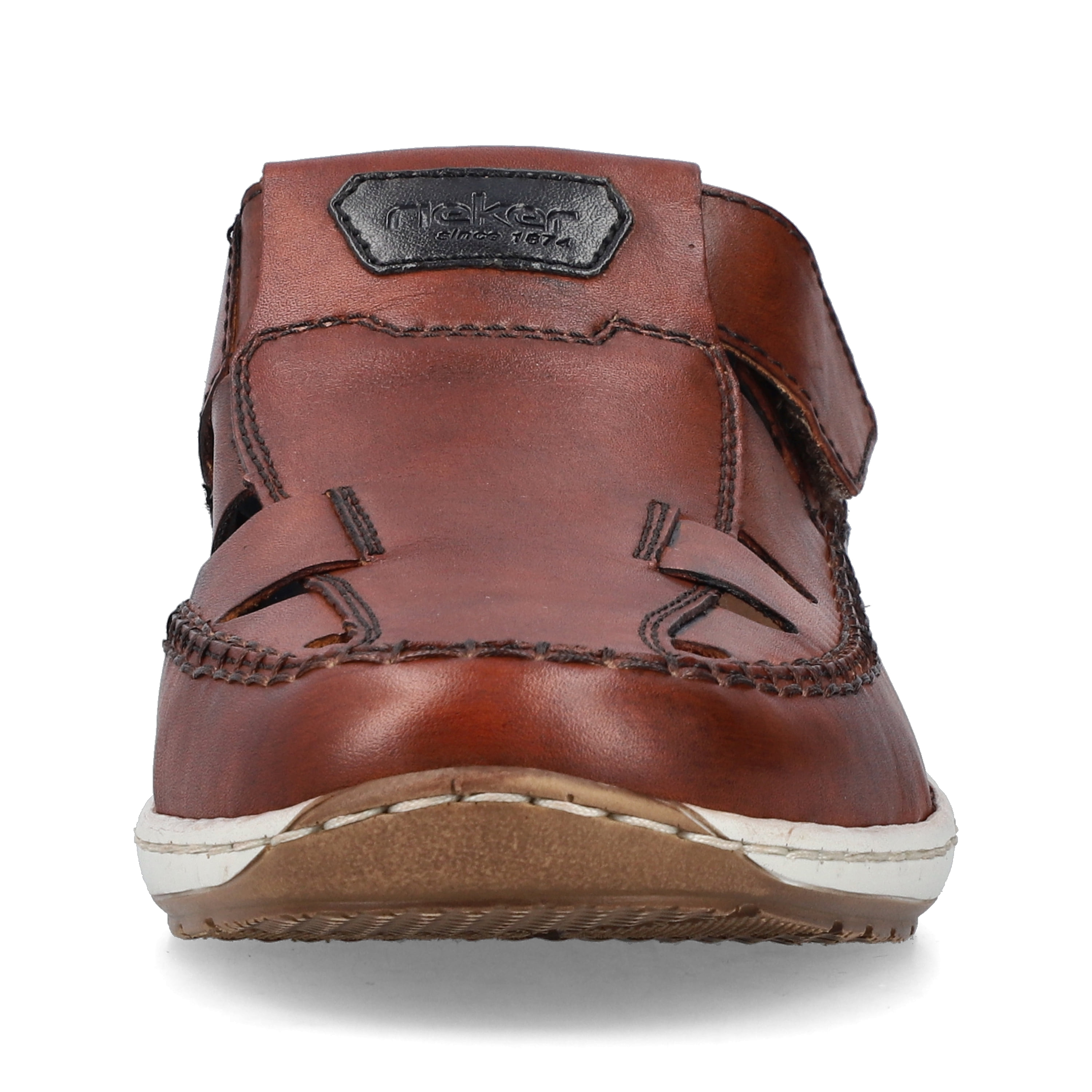 Rieker Herren Slipper kastanienbraun