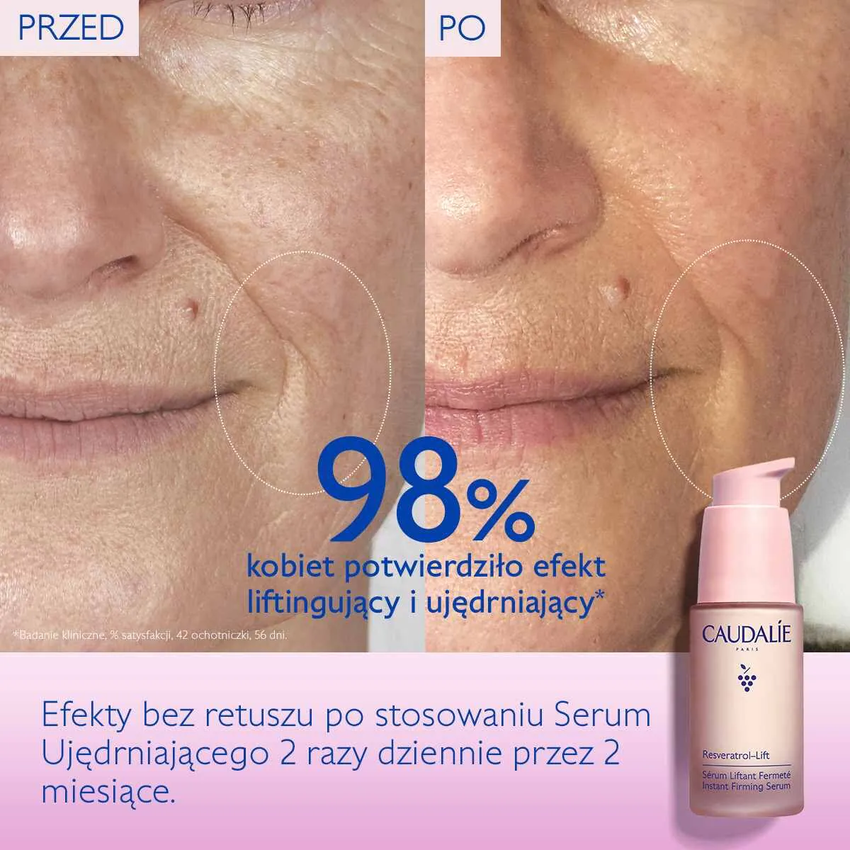 Ορός σύσφιξης και ανόρθωσης Caudalie Resveratol-Lift
