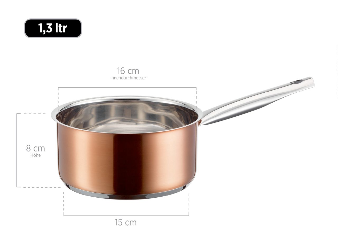 Mäser Serie Asterion, Kochtopf-Set 8-teilig