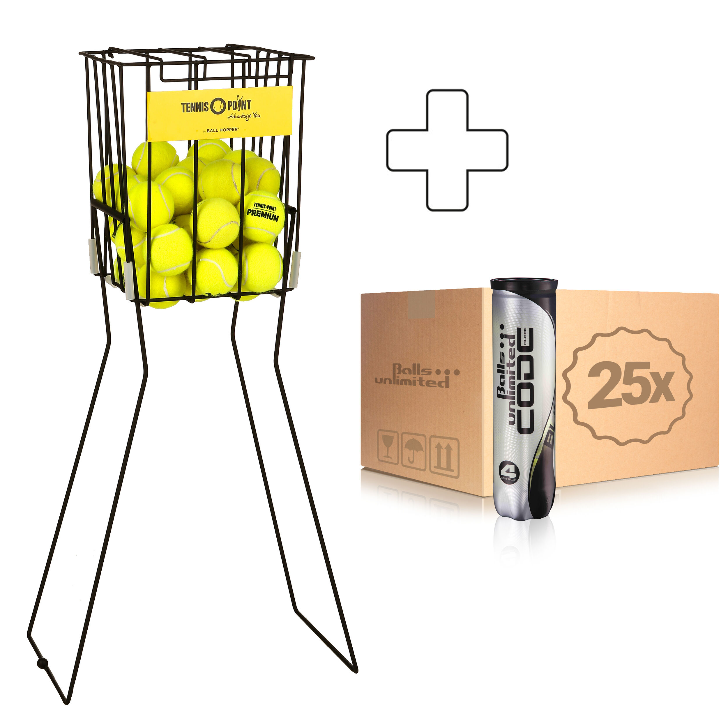 Code Black 25x 4er Dose Plus Ballkorb