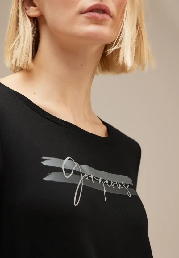 Street One Langarmshirt mit Wording