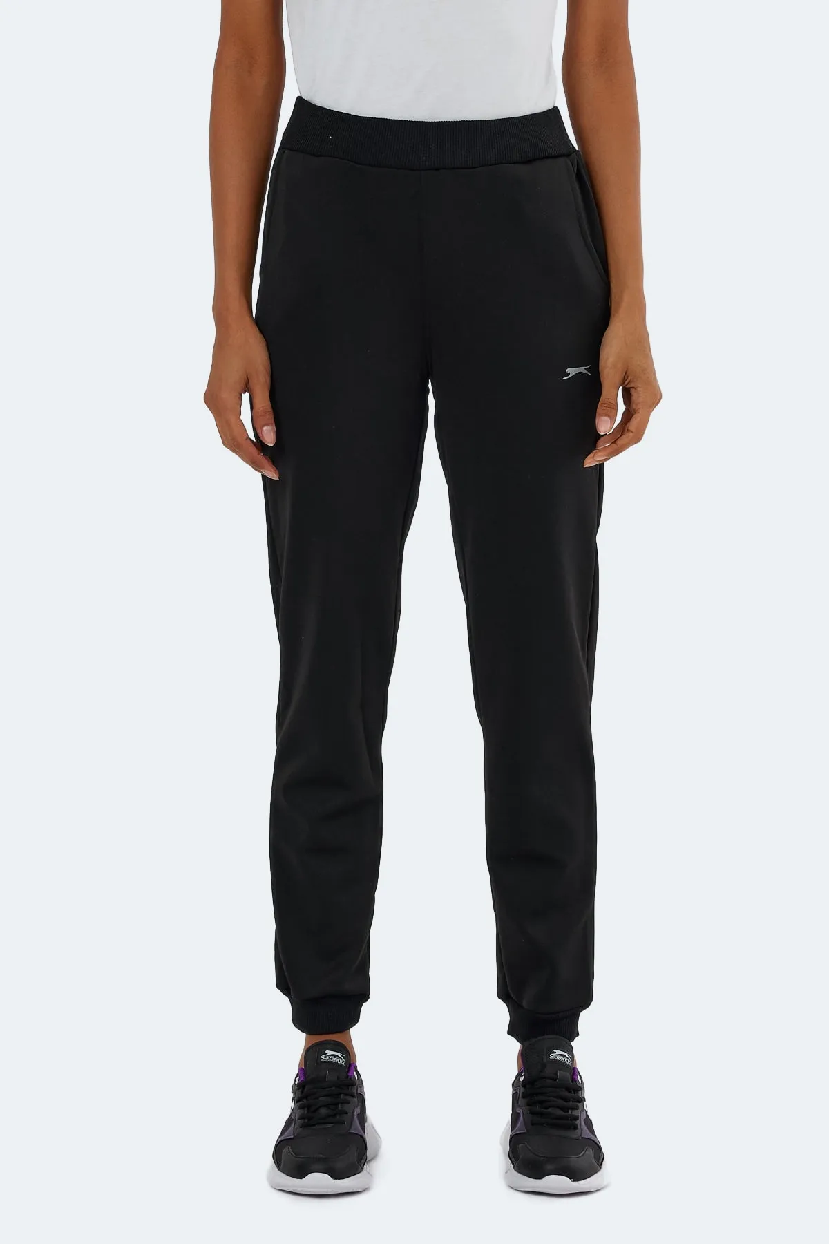 Slazenger  Sergıus Damen Jogginghose Schwarz
