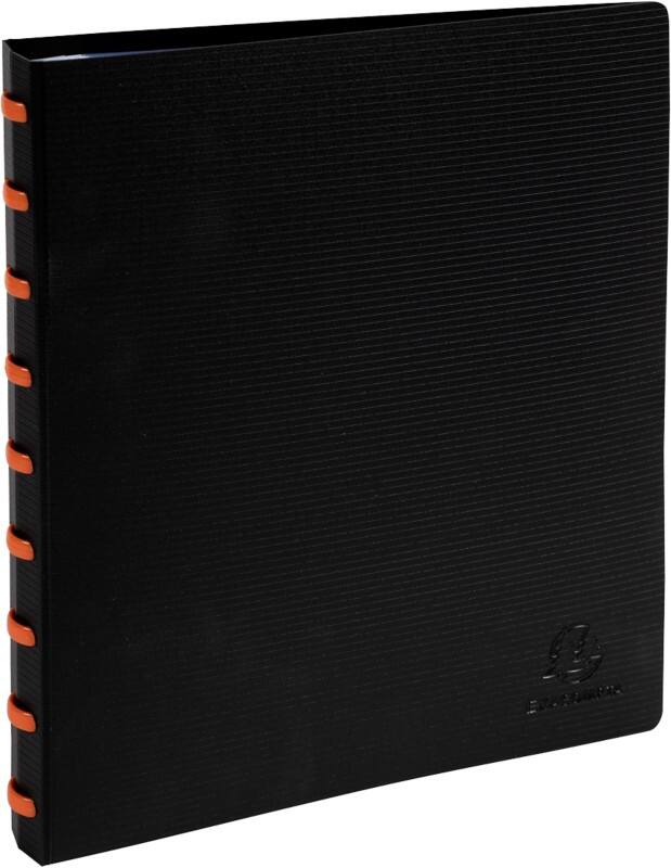 Exacompta Exactive Präsentationsmappe DIN A5 30 Taschen Schwarz 6 Stück