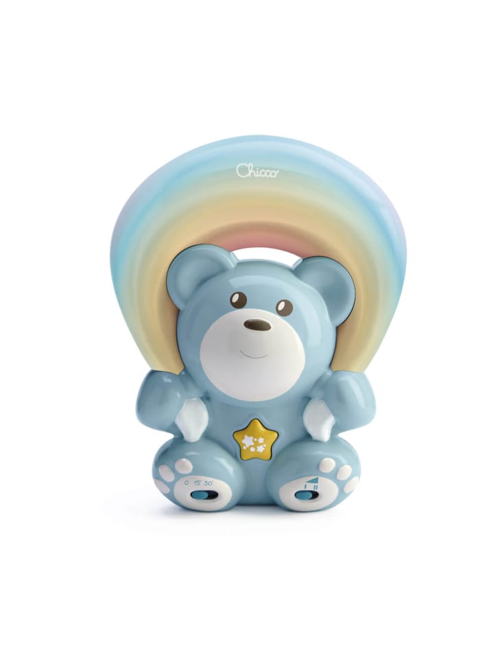 Chicco Nachtlicht Regenbogenprojektor Bär Blau, ab 6 Monate günstig kaufen onesize