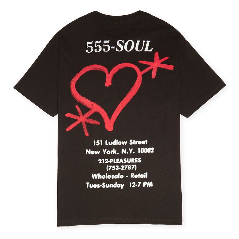 Pleasures x N.E.R.D. Biz Card T-Shirt Black