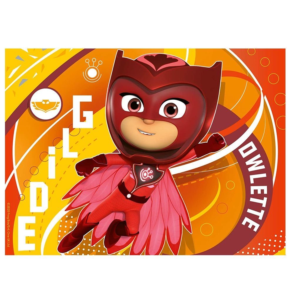 PJ Masks Puzzle 4 in 1 Kinder Puzzle Box Ravensburger Pyjamahelden PJ Masks, 24 Puzzleteile