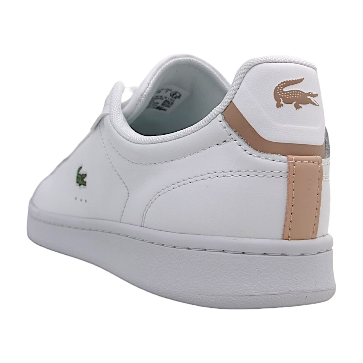 Lacoste Carnaby Pro BL Tonal Snea 745SFA00831Y9 Weiß 1Y9 White/ Pink