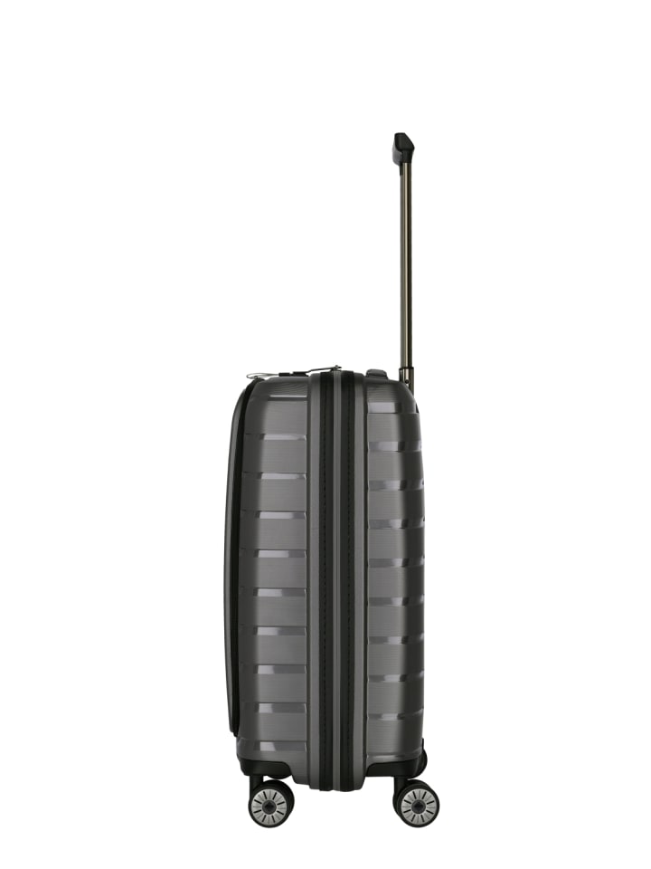 travelite Travelite Koffer AIR BASE 4w Trolley S Vortasche, Anthrazit günstig kaufen onesize