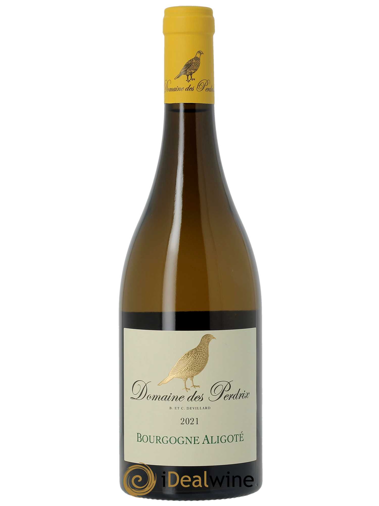 Bourgogne Aligoté Perdrix (Domaine des)  2021 - Lot de 1 Bouteille