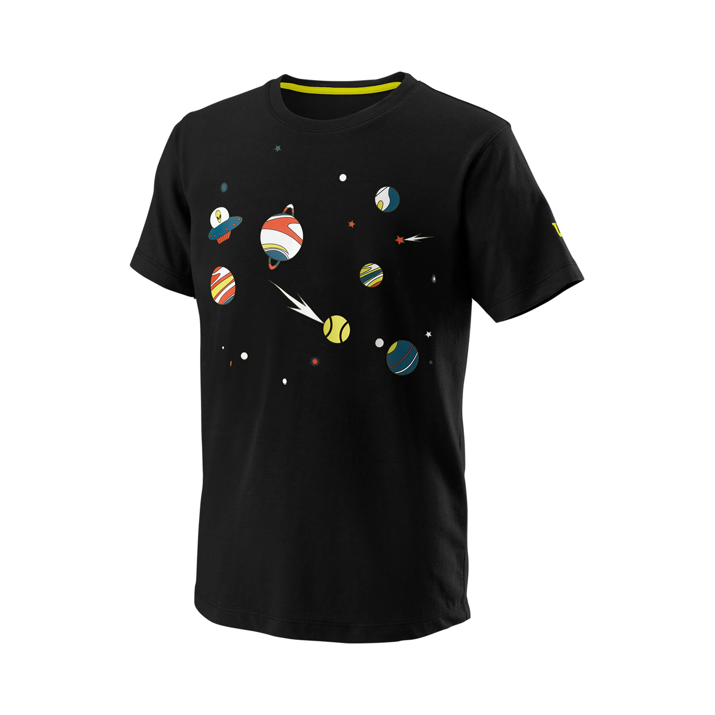Planetary Tech T-Shirt Jungen - Schwarz, Mehrfarbig