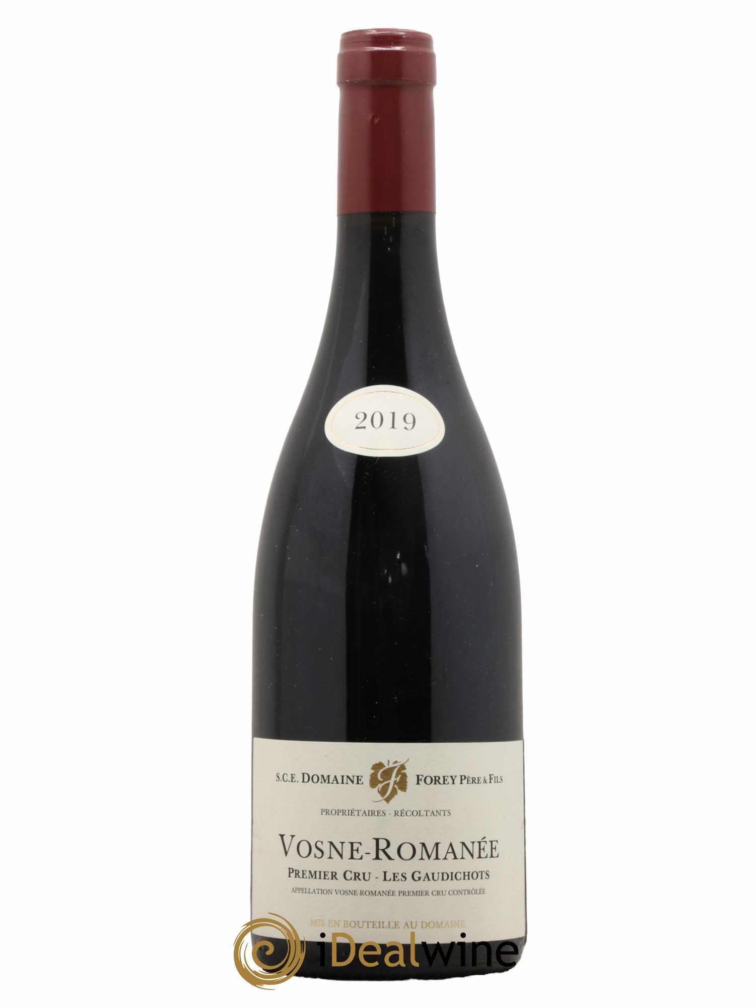 Vosne-Romanée 1er Cru Les Gaudichots Forey Père et Fils (Domaine)  2019 - Lot de 1 Bouteille