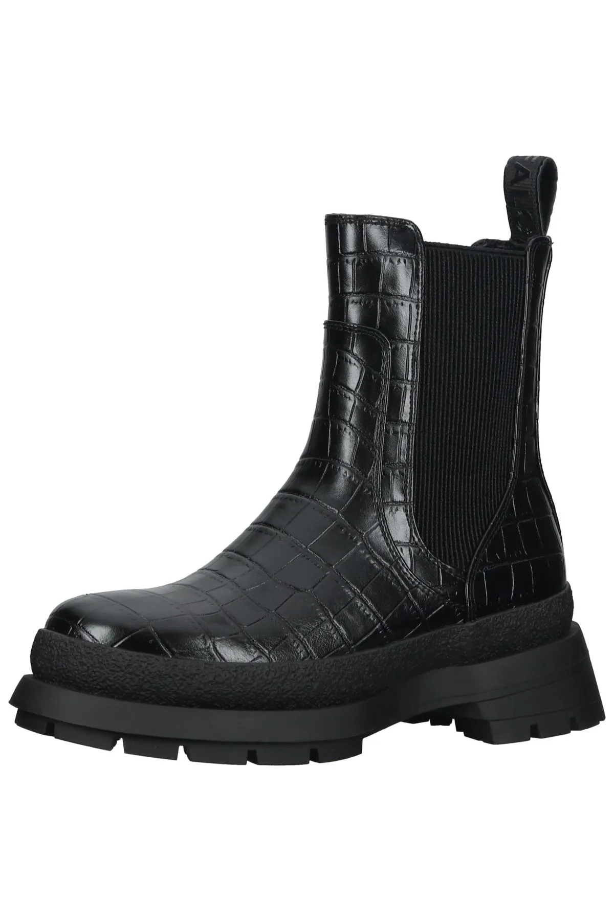 Buffalo  Stiefelette - Schwarz - Blockabsatz