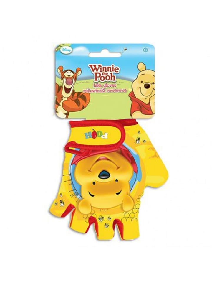 Winnie Puuh Winnie Puuh Kinder-Fahrradhandschuhe Abenteuer in Gelb günstig kaufen onesize