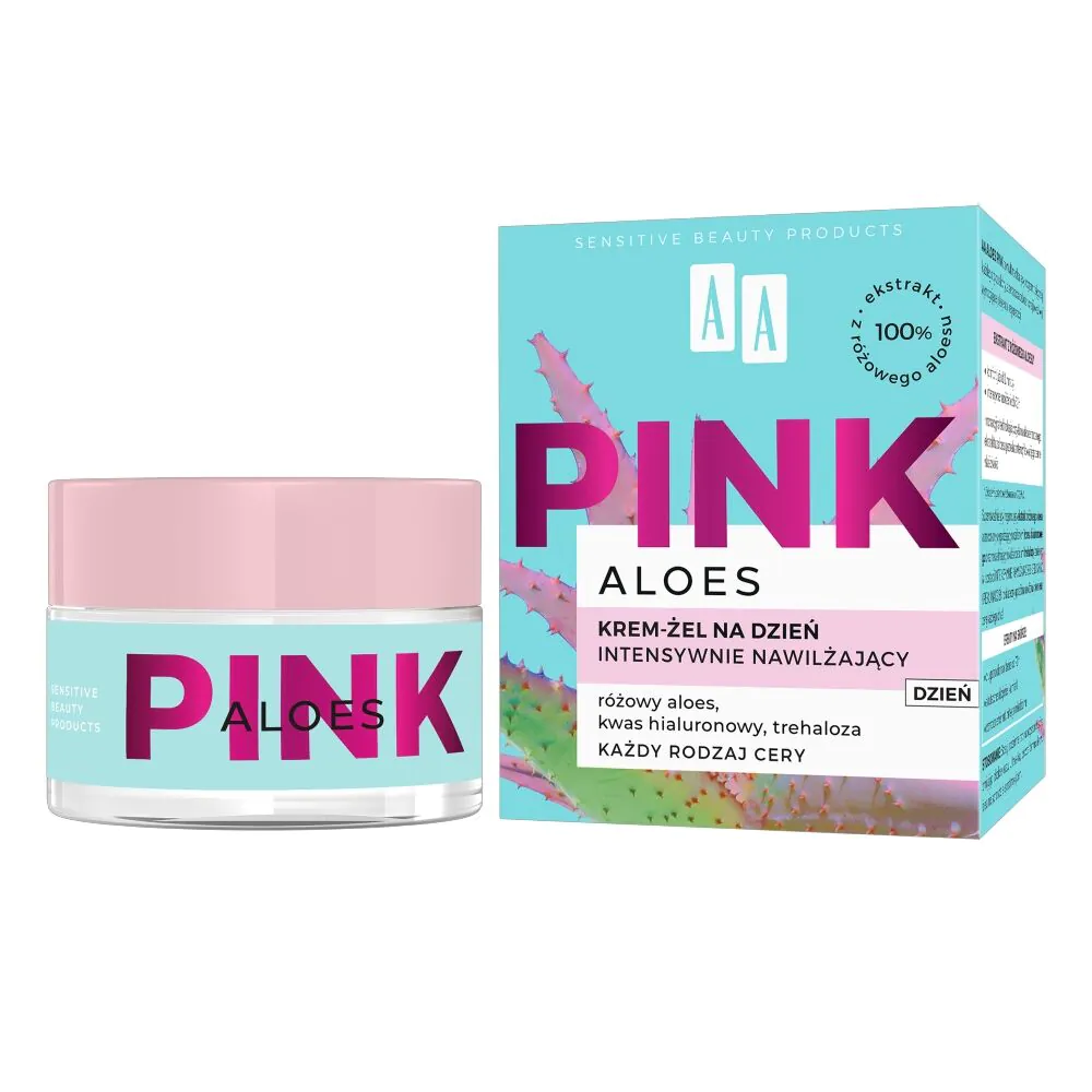 AA Aloes Pink Intensivt Fugtgivende Gel Dagcreme