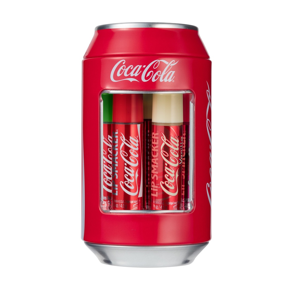 lip smacker Cannette Coca Cola 6 pcs assorties Baume à lèvres