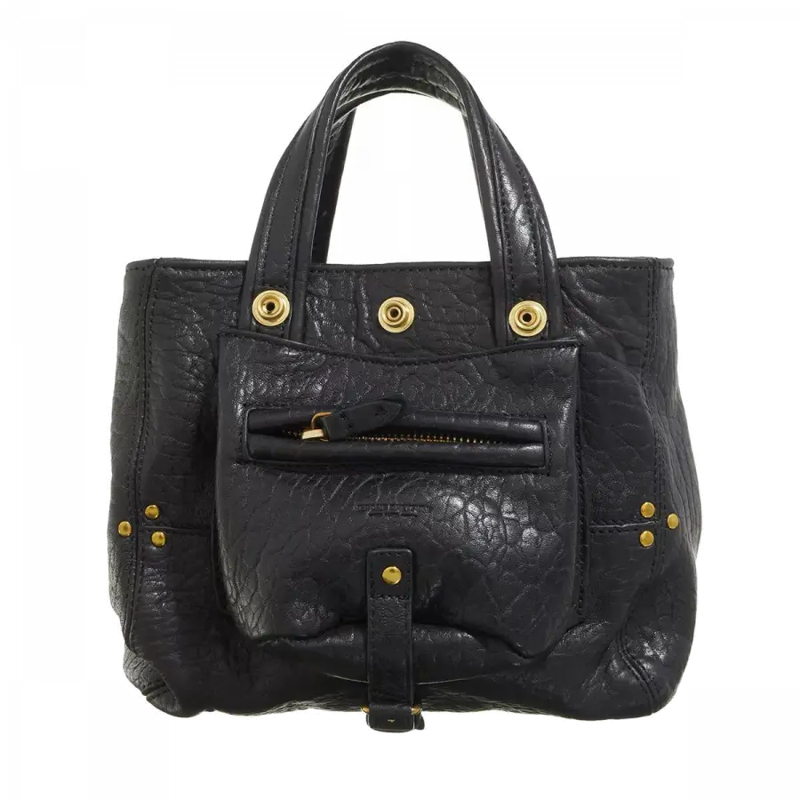 Jerome Dreyfuss - Jerome Dreyfuss Shoulder Bags Leder Black - schwarz