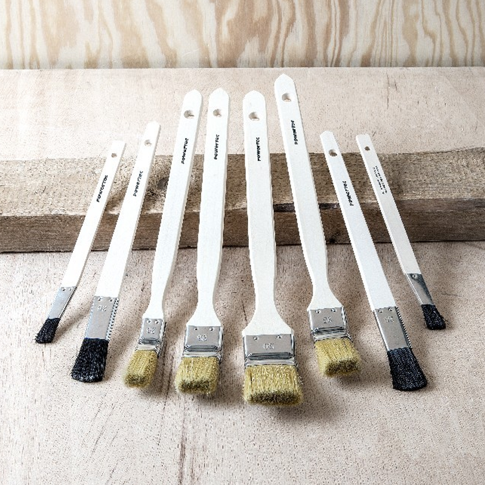 Powertec Color Holz- Profi Pinsel XXL-Anstreichpinselset 
