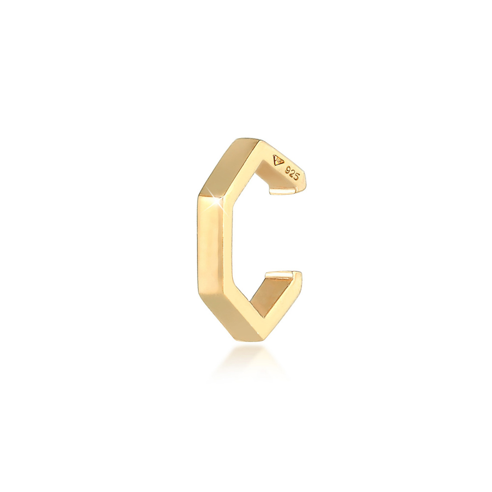 Elli Elli Boucles d'Oreilles Menottes auriculaires pour dames - Hexagone simple Blogue Boucles d'oreilles