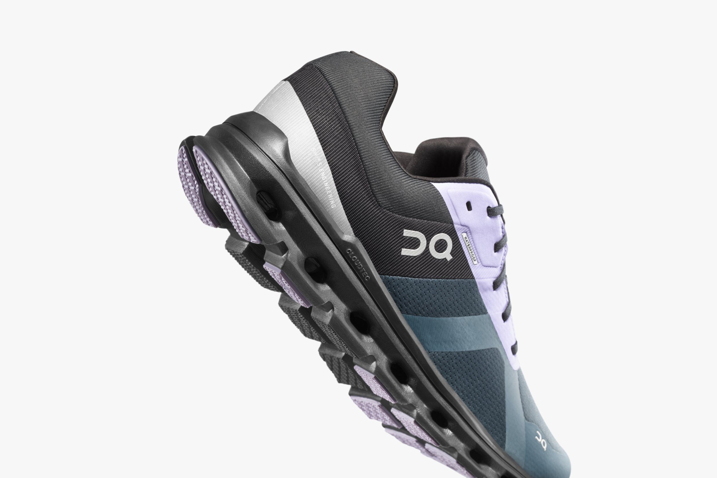 ON RUNNING Cloudrunner Waterproof STONE, BLACK Laufschuh