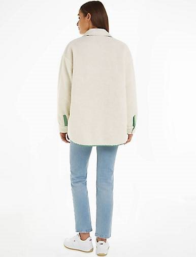 TOMMY-JEANS Damen Wendejacke TJW REVERSIBLE SHERPA JACKET