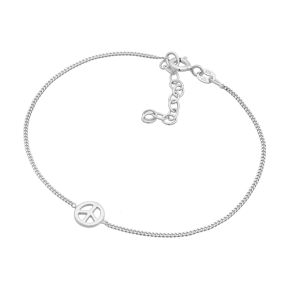 Elli Elli Bracelet Femmes Paix Boho filigrane en argent sterling 925 Bracelet