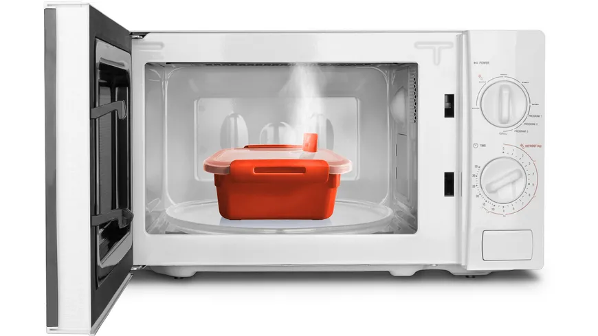 rotho Lunchbox mit Besteck und separatem Behälter 1,1l