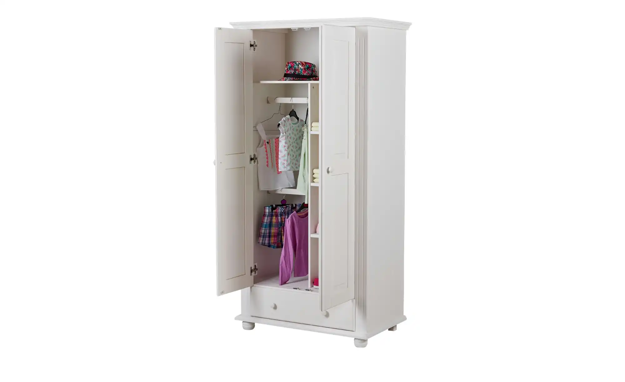 Kleiderschrank 2 türig